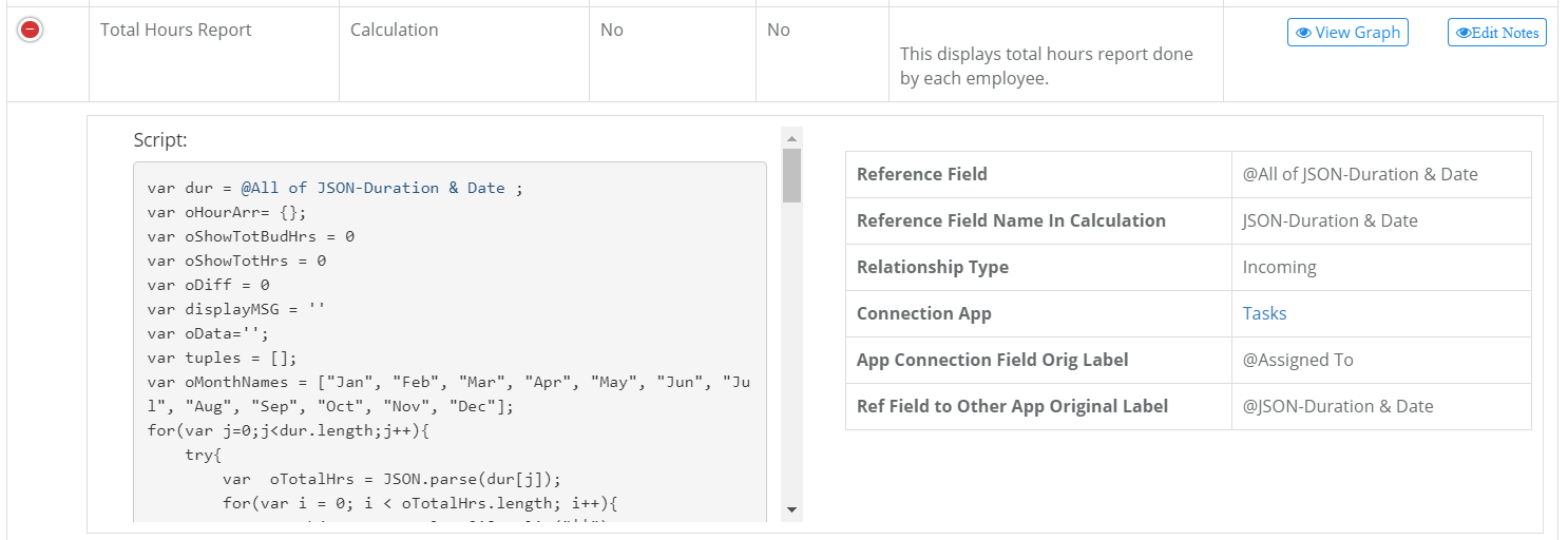 Calculation Inspector Feature